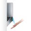 DYSON® Airblade™ HU02 V Series Hand Dryer - "Sprayed Nickel" Cover Surface Mounted ADA-Compliant