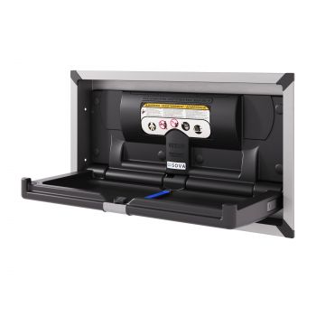 Origin™ Horizontal Baby Changing Station with Stainless Steel Recessed Frame