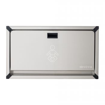 Vantage Stainless Steel Horizontal Baby Changing Station
