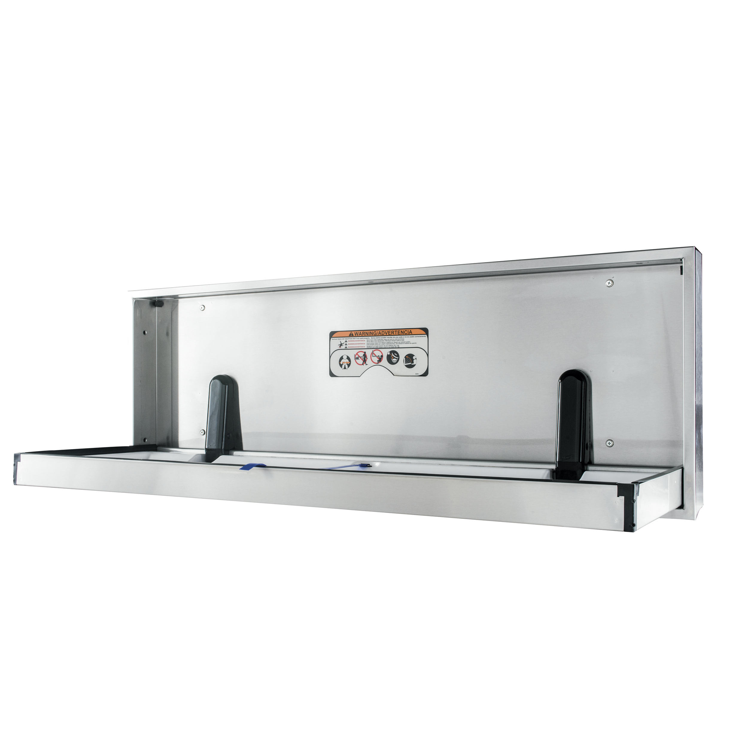 Solace® Extended Length Special Needs Stainless Steel Changing Station by Sova